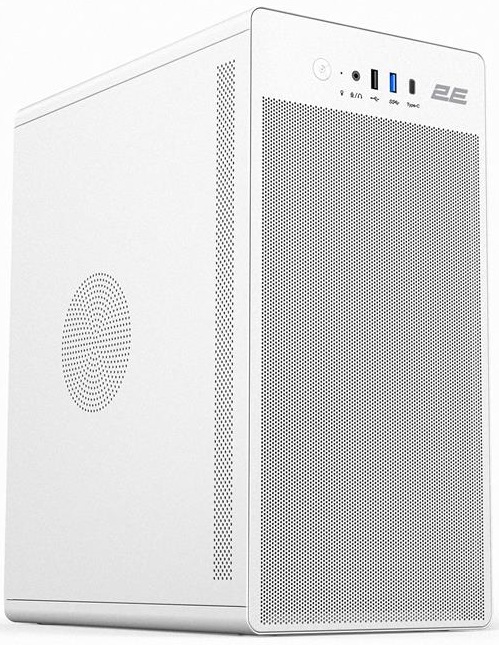 2E Корпус Credo V285B без БП, 1xUSB3.0, 1х USB 2.0, 1xUSB Type-C, 1×120мм, VGA 300мм, mATX, чёрный