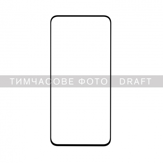 2E Захисне скло для Samsung Galaxy A36 5G (A366), 2.5D FCFG, (1 Pack), чорна рамка