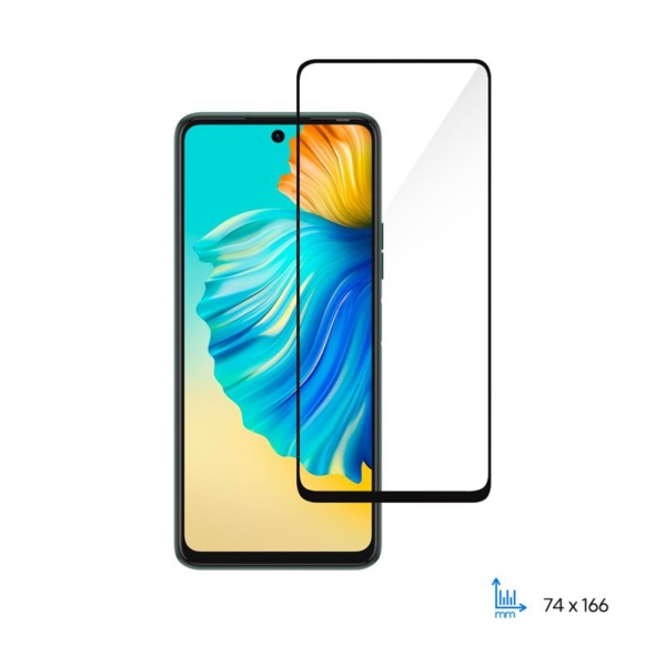 Захисне скло 2E для TECNO Camon 17P (CG7n), 2.5D FCFG, (1 Pack), black border