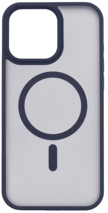 2E Чохол Basic для iPhone 16 Pro Max, Soft Touch MagSafe Cover, синій темний