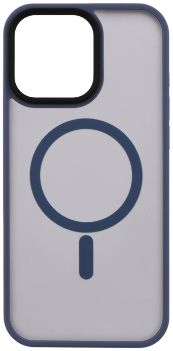 2E Чохол Basic для iPhone 16 Pro Max, Soft Touch MagSafe Cover, синій світлий