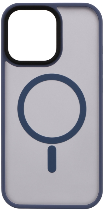 2E Чохол Basic для iPhone 16 Pro , Soft Touch MagSafe Cover, синій світлий